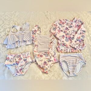 Rufflebutts Size 4T Girls Swimsuits